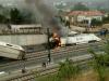 Vykolejení vlaku Alvia Renfe, Santiago de Compostela (24. 7. 2013), foto: RTVE