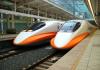 two engines of the recently finished Taiwan High Speed Rail, foto: Yali Shi