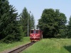 Vlak na posledním metru kolejí v Osoblaze