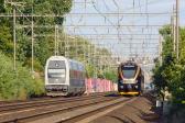 Electric multiple units and railcars