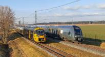 Coradia NS 602.001 + Stadler Flirt - Norske Tog