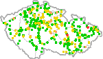 Poloha vlakov CZ