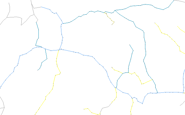 schema výluk v síti
