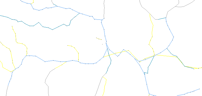 schema výluk v síti