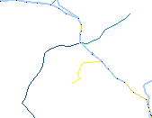 Mapa linii 190