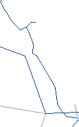 Mapa trati 210