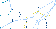 Mapa linii 410