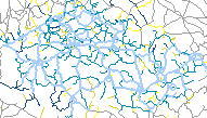 Mapa linii ex332
