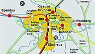 Mapa - Berlín