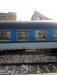 Souprava vlaku R683, v pozadí zřícený dům, foto: Lukáš Kohout