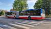 Autobus linky PID č. 398 v Mochově, foto: Michal Jaroš - ŽelPage