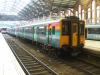 BREL (York) Class 317/5 (ex-317/1) 25k v ac overhead Standard Mk.III outer suburban 4-car emu No.317 515 (ex-317 320) of &sbquo;One&lsquo; at Liverpool St, 10/07, foto: Hugh Llewelyn