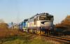 Modernizovaná lokomotiva 756.002 ZSCS s nákladním vlakem u žst. Horná Štubňa, foto: Tomáš Kubovec