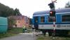 Srážka vlaku R 664 Jakub Krčín s nákladním automobilem, Luka nad Jihlavou, 3. 9. 2015, foto: Drážní inspekce