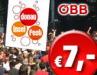 Na Donauinselfest vlakem za 7&euro;, zdroj: ÖBB