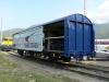 Kryty nákladní vůz řady Hbis ZSCS, prezentační provedení, Žel-Rail 2007, foto: Juraj Kováč