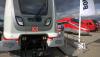 Vedle sebe: představy o dálkové dopravě u DB (Twindexx) a FS-TI (Frecciarossa), foto: Juraj Kováč