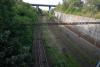 Kačerov místo budoucí zastávky - pohled z mostu metra, foto: NICKON