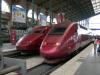 Soupravy Thalys: vpravo PBKA, vlevo PBA, Paris Gare de Lyon, foto: Bras Cyril