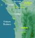 Kolumbie - mapa, foto: Banco de la República