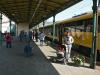 Cestující první veřejné jízdy regiojetu, 24.4.2010, Děčín hl.n., foto: Juraj Kováč