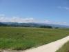 Nížina u St. Andrä a v pozadí dálnice A2, foto: Tomáš Kraus