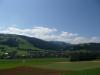 Obec Reichenfels při pohledu z vlaku, foto: Tomáš Kraus